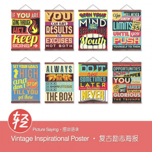 Modern Inspirational Quotes Typography Picture Poster Prints A4 A3 ...