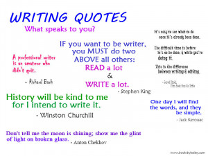 These Writing Quotes From