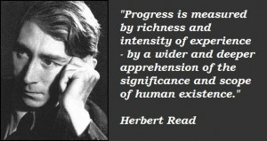 Herbert read famous quotes 1
