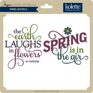 Spring Quotes A