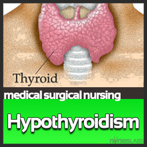 Notes » Medical-Surgical Nursing » Hypothyroidism Case Study: Causes