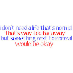 Next to Normal quote