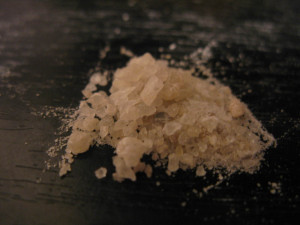Pure MDMA should looks somewhere along the lines of this: