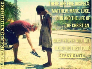 Are you a Gospel? Quote by Gypsy Smith #quote #gospel #scripture # ...