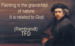 Rembrandt van Rijn was also a master in shading work and etching. He ...