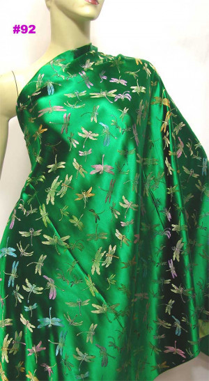Emerald Green Sequin Fabric