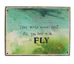 Love this...spreading my wings to fly!!