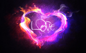 Heart love flame Wallpapers Pictures Photos Images
