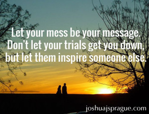 Make an impact and inspire others... http://messengeronamission.com/ # ...