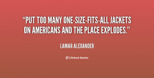 Put too many one-size-fits-all jackets on Americans and the place ...