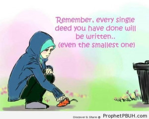 Good Deeds Quotes Deeds Islamic Quotes About