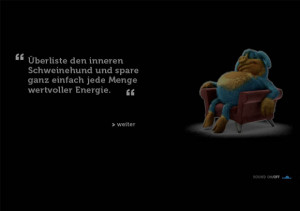 Energiag, der innere Schweinehund 3D by ovos
