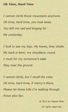 ... love-pb-poetry.com/sad-poetry.html#ohtimehardtimepoem #poetry #quotes