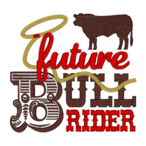 Sayings (2103) Future Bull Rider 5x7