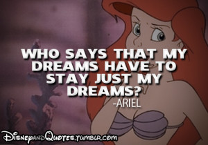 Little Mermaid Quotes About Life Little Mermaid Quotes About