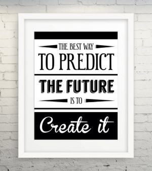 art with the Abraham Lincoln quote 