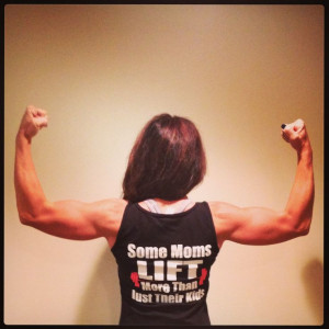 SOME MOMS LIFT MORE THAN JUST THEIR KIDS. Tees at: http://hopenagy.com ...