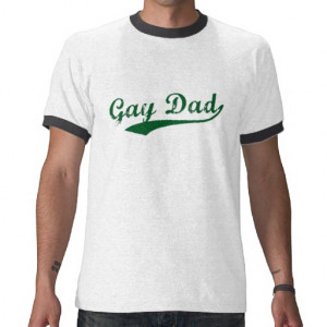 Gay Dad T-shirt from Zazzle.com