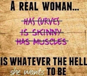 Real woman