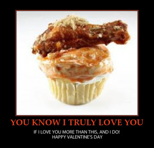 ... 02 how do i love you let me count the calories chicken wing cupcake
