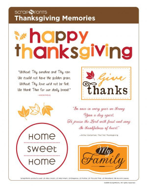 Enjoy this collection of Thanksgiving quotes and tags for use in your ...