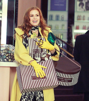 Happy shopper: Retail therapy, personified by Isla Fisher in the film ...