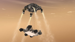 NASA rover Curiosity lands on Mars after plummet