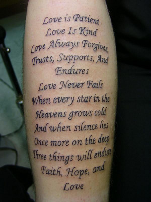 Bible Scripture Tattoos Designs And Ideas