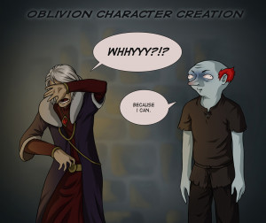 Oblivion: Character Creation by TheMinttu