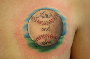 Awesome List of Baseball Tattoo Designs - 12