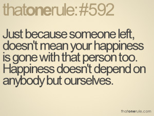 Don't Depend On Anyone Quotes