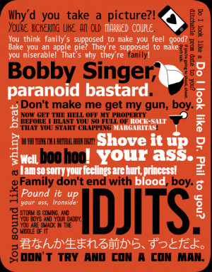 supernatural quotes funny bobby quote