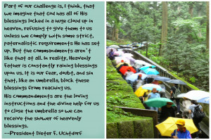 This first handout would go well with a little umbrella. I found ...