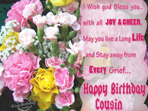 happy birthday quotes for female cousin good sister writings