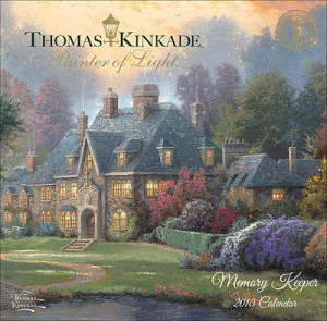 Giveaway - Thomas Kinkade Painter of Light - Memory Keeper 2010 Desk ...