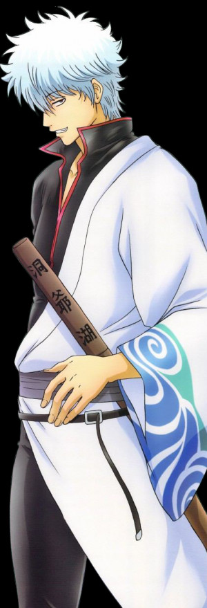 Sakata Gintoki Render by yusunnie