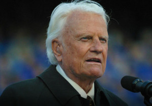 ... Billy Graham’s final public sermon on July 7, 2009, the message is