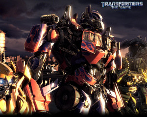 : Optimus Prime - Transformers: The Game Wallpaper : Optimus Prime ...