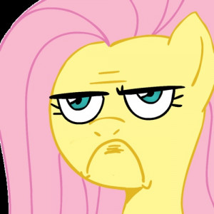 Fluttershy is dissapoint.