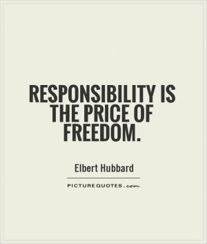 Responsibility Quotes
