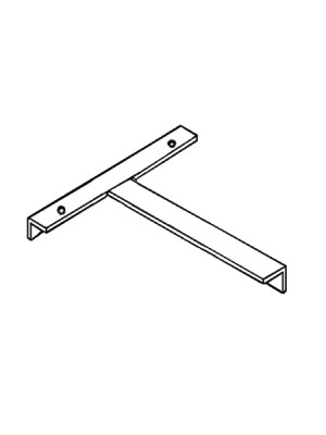 brackets t from 13 05 all clearances are mast to wall a range of t
