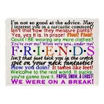 Friends TV Quotes iPhone 5 Wallet Case