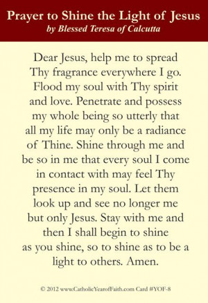 Inspirational Mother Teresa