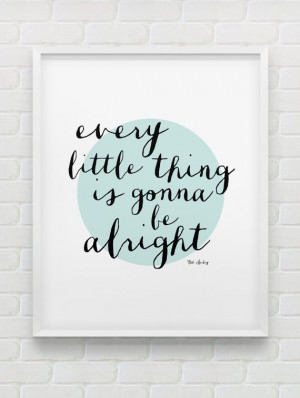 Bob Marley quote print // inspirational instant download print ...