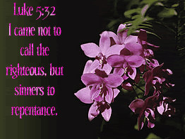 ... came not to call the Righteous but Sinners to Repentance - Bible Quote