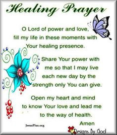 Healing prayers for My brother Larry