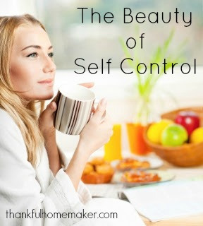 The Beauty of Self Control