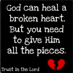 God Can Heal Broken Heart