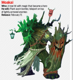 Who: A tree hit with magic that became a hero.