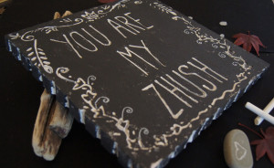 CHALK IT UP TO LOVE * Cute Rustic Chalkboard Look Love quotes